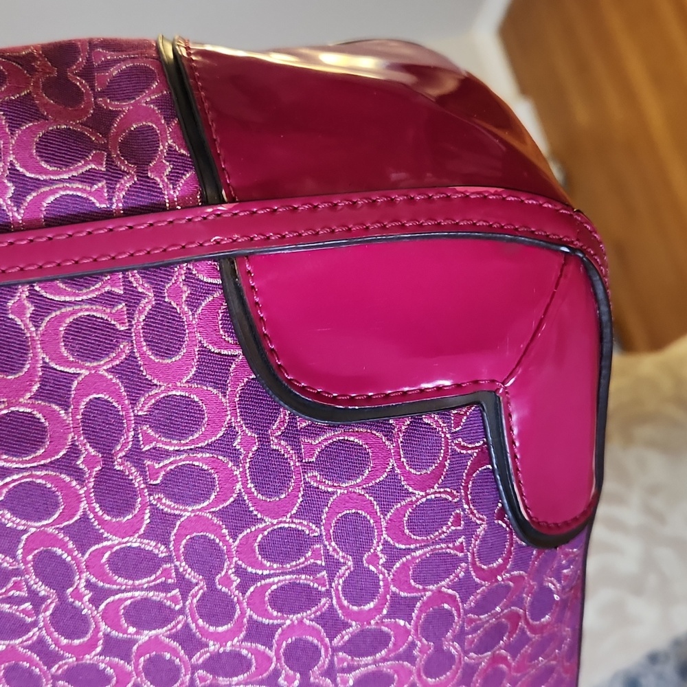 Coach Poppy Metallic Signature - Picture 12 of 15